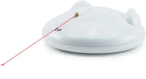 PetSafe ZIP Automatisches Laserspielzeug für Katzen in Weiß - 1 Stk. – Bild 1 von 6