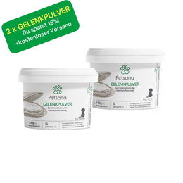 Produktbild von Petsana Gelenkpulver für Hunde zur Unterstützung der Gelenke 100g - 100 g