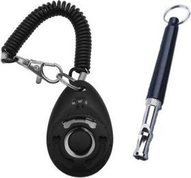 Produktbild von Petsation Clicker und Pfeife aus Kunststoff in Schwarz