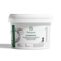 Produktbild von Petsation Darmwohl für Hunde mit Probiotika zur Unterstützung von Magen-Darm und Immunsystem für alle Altersstufen und Größen