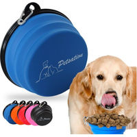 Produktbild von Petsation Faltbarer Reisenapf für Hunde aus Silikon Orange Mittel - 1 l