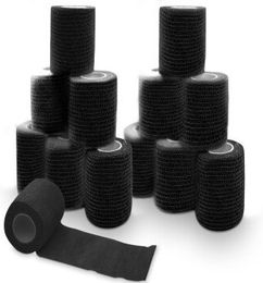 Petsation Gamaschen aus Baumwolle Schwarz 10cm 12 Stück - 12 x 10 cm – Bild 1 von 3