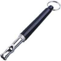 Produktbild von Petsation Hochfrequenzpfeife für Hunde aus Edelstahl in Schwarz