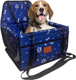 Petsation Hunde Autositz aus Oxford-Gewebe in Blau – Bild 1 von 3