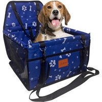 Produktbild von Petsation Hunde Autositz aus Oxford-Gewebe in Blau