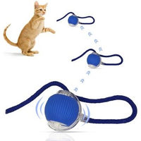 Produktbild von Petsation Interaktiver Katzenball Blau aus Kunststoff für alle Altersstufen