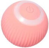 Petsation Interaktives Katzenspielzeug Elektrischer Ball aus Kunststoff in Rosa – Bild 1 von 3