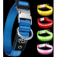 Produktbild von Petsation LED Leuchthalsband für Hunde Blau S (28-40 cm) - 1 Stk.
