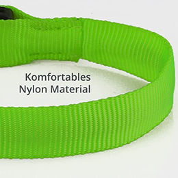 Petsation LED Leuchthalsband für Katzen in Grün Größe M-L mit Akku - 1 Stk. – Bild 1 von 7