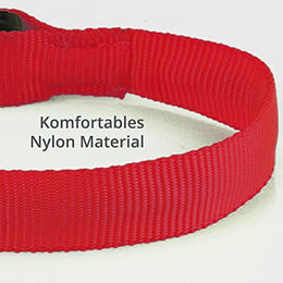 Petsation LED Leuchthalsband für Katzen in Rot mit wiederaufladbarem Akku - 1 Stk. – Bild 1 von 9