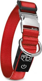 Petsation Leuchthalsband für Hunde aus Nylon in Rot Größe M - 1 Stk. – Bild 1 von 3