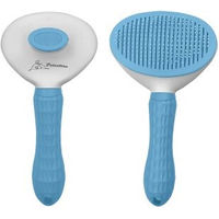 Produktbild von Petsation Tierbürste mit One-Touch-Reinigung blau