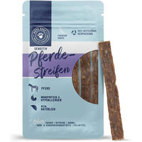 Produktbild von PetsDeli Hundesnacks Sensitive Pferd Trockenfleisch Streifen hypoallergen