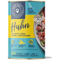 Produktbild von PetsDeli Premium Nassfutter Huhn Sensitive für erwachsene Hunde 400g Dose