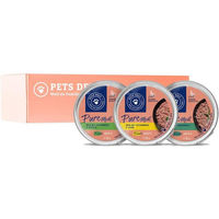 Produktbild von PetsDeli Premium Nassfutter Pure Meat für Katzen mit Wild, Huhn und Ente 36 x 85g