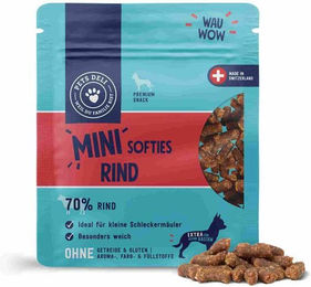 Produktbild von PetsDeli Softer Mini Rinder Belohnungssnacks für Hunde 50g