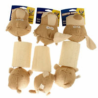 Produktbild von PetSport Loofah Buddy Kauspielzeug für Hunde aus Stoff in Beige