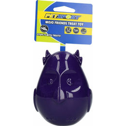 PetSport Mojo Friends Treat Ball Kauspielzeug Eule Lila Größe L – Bild 1 von 2