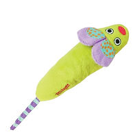 Produktbild von Petstages Catstages Green Magic Mightie Mouse Katzenspielzeug aus Plüsch mit Katzenminze in Grün - 1 Stk.