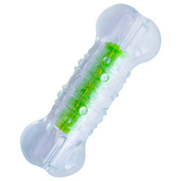 Petstages Crunchcore Bone Kauspielzeug für Hunde aus Gummi grün transparent Größe L - 1 Stk. – Bild 1 von 2