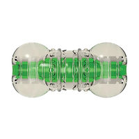 Produktbild von Petstages Crunchcore Bone Kauspielzeug für Hunde aus Gummi XS transparent grün - 1 Stk.