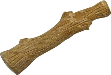 Petstages Hundekauspielzeug Dogwood Stick aus Holz für Welpen Klein Braun - 1 Stk. – Bild 1 von 7
