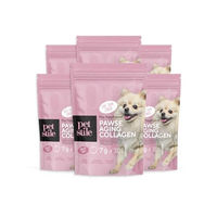 Produktbild von Petstile Pawse Aging Collagen Anti-Aging-Pulver für Hunde mit Dreifach-Kollagen, Vitaminen und Präbiotika zur Unterstützung von Gelenken, Haut, Fell, Verdauung und Immunsystem (6x 210 g)