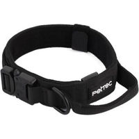Produktbild von PetTec Hundehalsband und Schleppleine Set aus Neopren und Nylon, schwarz, S, wasserabweisend - 1 Stk.