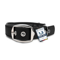 Produktbild von PetTec Hundehalsband wasserfest schwarz Größe S - 1 Stk.