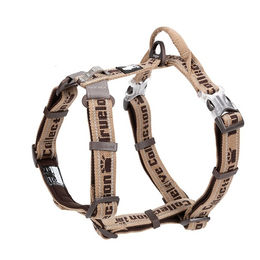 Pettimania Escape Sicherheitsgeschirr für Hunde mit Neopren Unterlegung Braun Größe XL – Bild 1 von 4