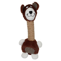 Pettimania Hundespielzeug Bär aus Plüsch Braun – Bild 1 von 7