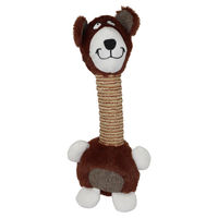 Produktbild von Pettimania Hundespielzeug Bär aus Plüsch Braun