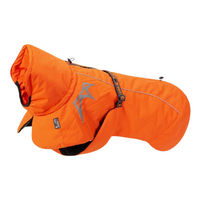 Produktbild von Pettimania Wärmejacke für Hunde wasserdicht orange