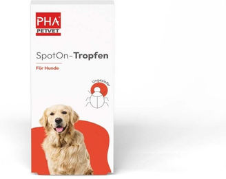 PetVet GmbH PHA Spot-on Tropfen für Hunde gegen Flöhe, Zecken und Milben mit Neemöl und Laurinsäure, 2 x 2 ml - 2 x 2 ml – Bild 1 von 5
