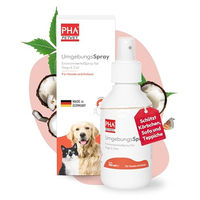 Produktbild von PetVet GmbH PHA UmgebungsSpray Pflanzliches Ungeziefer Spray gegen Flöhe Milben Läuse und Zecken für Hunde und Katzen 150 ml - 150 ml