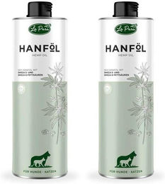 PetVet LaPura Hanföl Haut-Fell-Supplement ohne tierisches Protein 2000ml – Bild 1 von 2