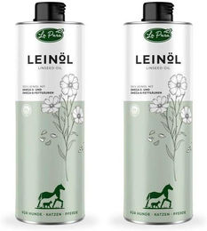 PetVet LaPura Leinöl Veganes Haut-Fell-Supplement für alle Tiergrößen 1000ml – Bild 1 von 2