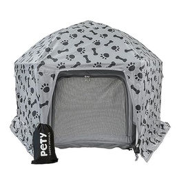 PETY Hunde Abdeckung Plus für kleinen Laufstall 60 x 100 cm Anthrazit mit UV-Schutz und Regenabweisend – Bild 1 von 2