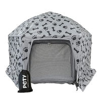 Produktbild von PETY Hunde Abdeckung Plus für kleinen Laufstall 60 x 100 cm Anthrazit mit UV-Schutz und Regenabweisend