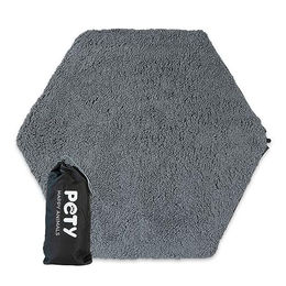 PETY Hundemattenüberzug Grau Größe S Maschinenwaschbar – Bild 1 von 6