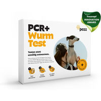 Produktbild von Pezz Hunde Wurmtest PCR für 11 wichtige Wurm- und Parasitenarten
