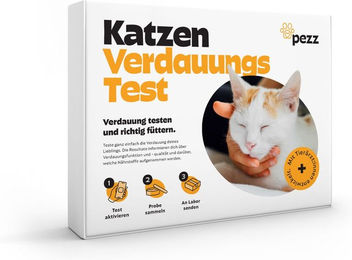 Pezz Katzen Verdauungstest zur Analyse der Verdauungswerte – Bild 1 von 2