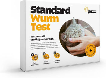 Pezz Katzen Wurmtest zur Diagnose von Wurmbefall – Bild 1 von 3