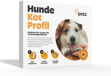 Pezz Kotprofil für Hunde 3in1 ganzheitliche Kotuntersuchung – Bild 1 von 2