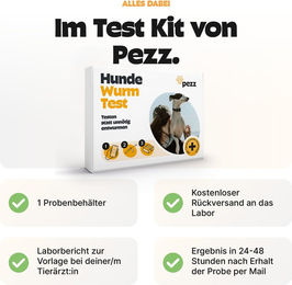 Pezz Standard Wurmtest für Hunde 1 Stück – Bild 1 von 1