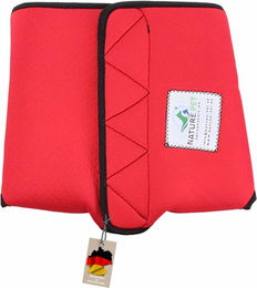 Pfaff Nature Pet Hundewindel Läufigkeits- und Inkontinenzhose aus Neopren in Rot – Bild 1 von 4
