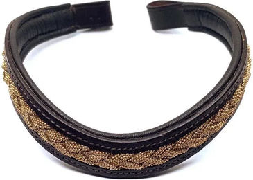 Produktbild von Pferde Stirnband Hekktor Theïa aus Leder für Pony