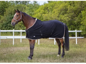 Produktbild von Pferdedecke Equithème Polyfun 0g Schwarz aus Polyester