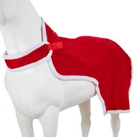 Produktbild von Pferdedecke Supreme Christmas Rot Standard