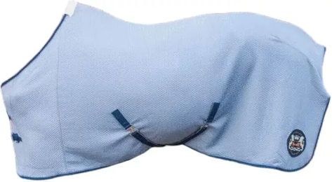 Produktbild von Pferdedecke T de T aus Micro-Jersey in Blau
